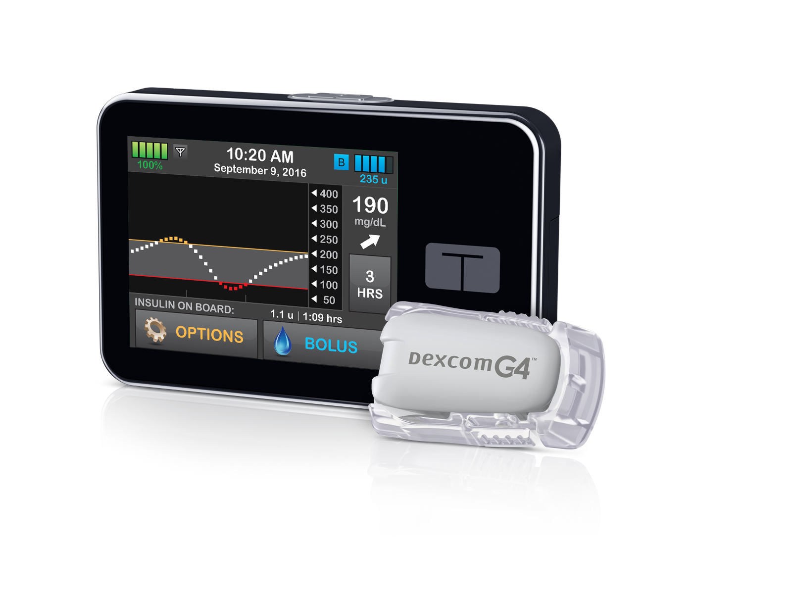 Tandem tslim G4™ Insulin Pump & CGM